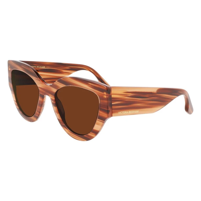 Victoria Beckham Brown Acetate Sunglasses - Women