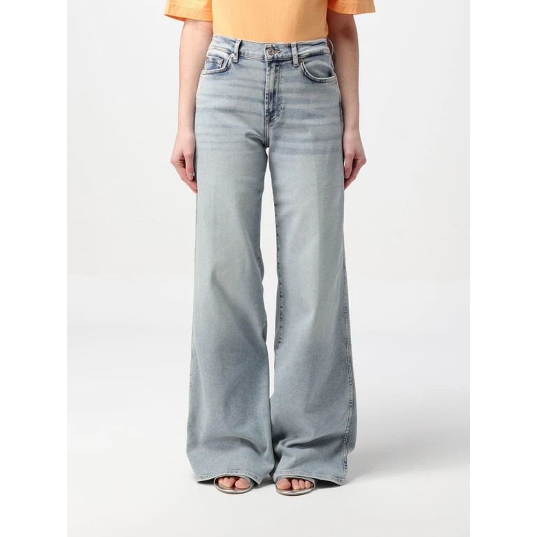 Jeans Woman color Gnawed Blue (JSP01200VYLIGHTBLUE)