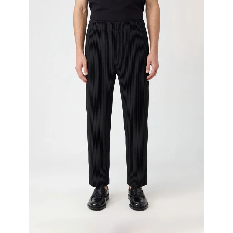 HOMME PLISSE' ISSEY MIYAKE Pants Men color Black (HP58JF10415)
