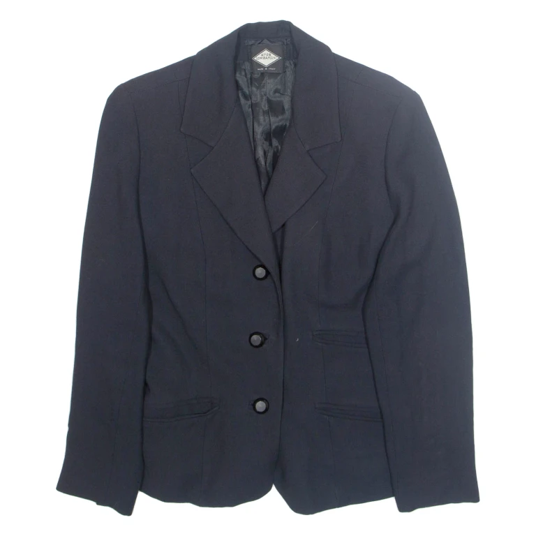 ATOS LOMBARDINI Womens Blazer Jacket Black M