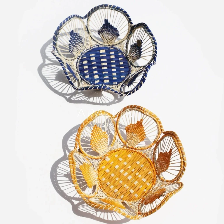 Iraca Palm Bread Basket