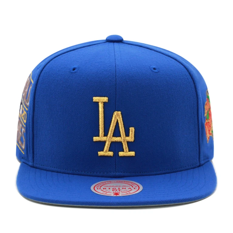 Men's MLB Champ'D Up Snapback Dodgers Snapback Caps