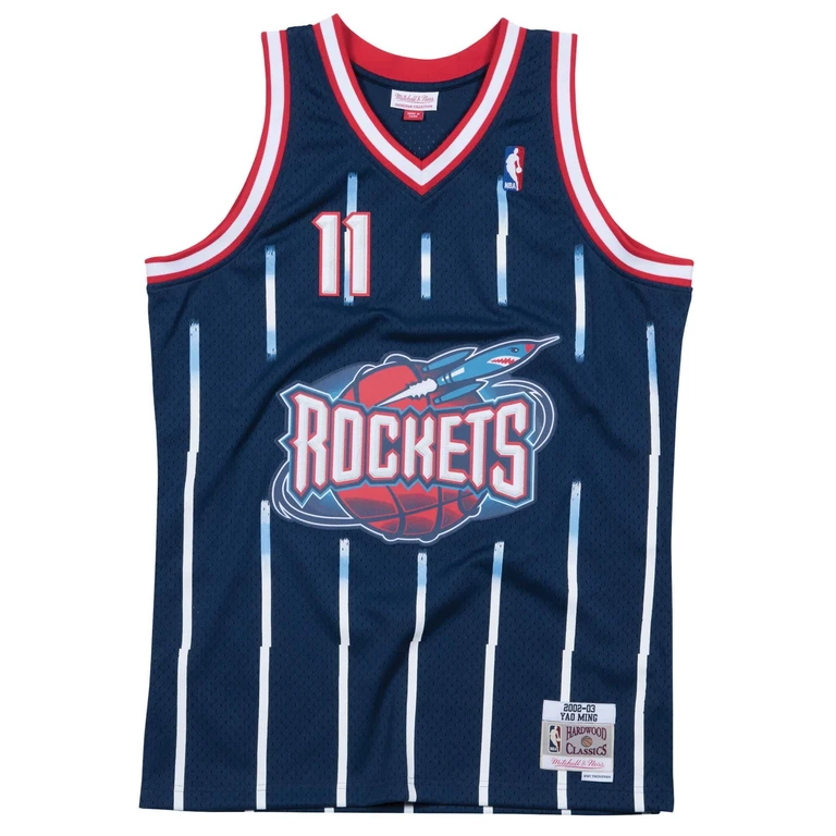 Men's NBA Swingman Road Jersey Rockets 02 Yao Ming