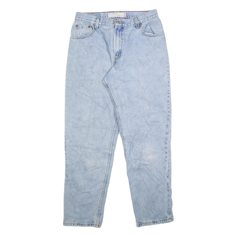 LEVI'S 550 Womens Jeans Blue Relaxed Tapered W30 L31