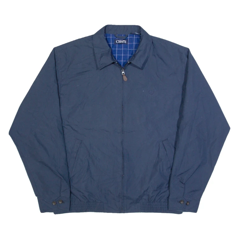 CHAPS Mens Lined Jacket Blue 90s M