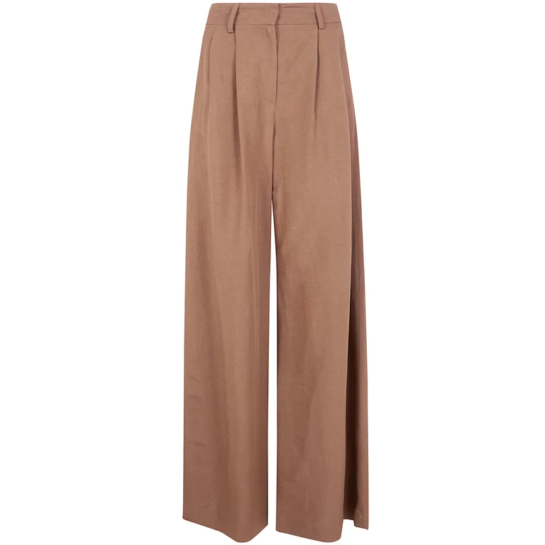 DRHOPE Wide Leg Pince Trousers