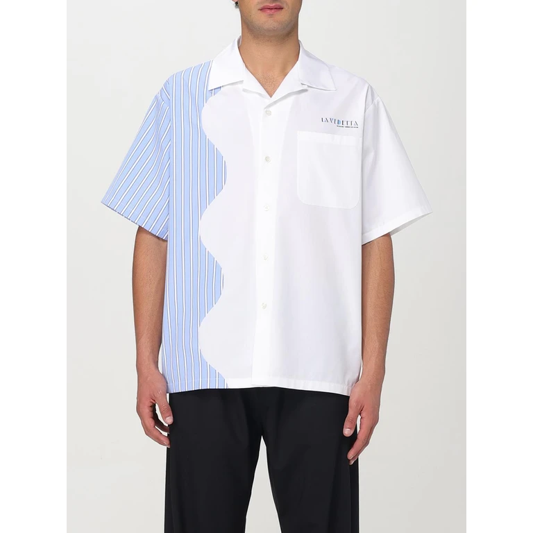MSGM Shirt Men color White (3840ME02XY25710001)