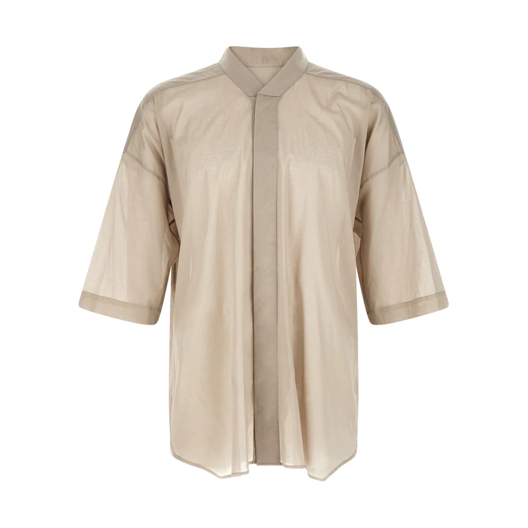 Rick Owens Gray Cotton Blouse - Men