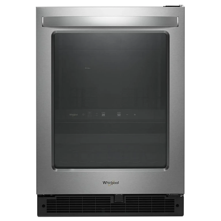 24 in. Wide Undercounter Beverage Center in Stainless Steel 5.2 cu. ft. WUB50X24HZ