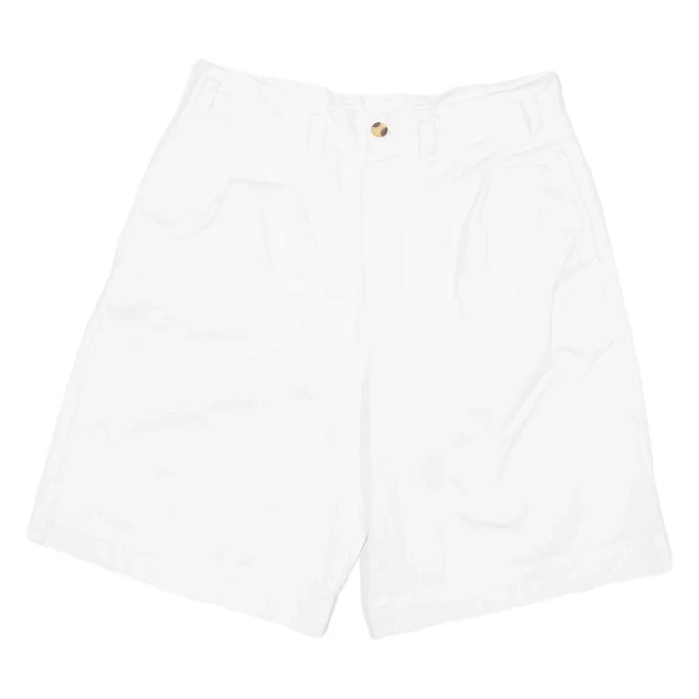 RITCHIE Womens Chino Shorts White M W30
