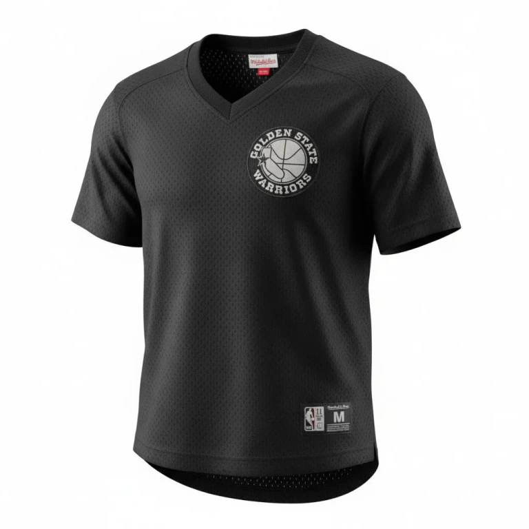 Men's NBA Golden State Warriors Final Seconds Mesh V-Neck