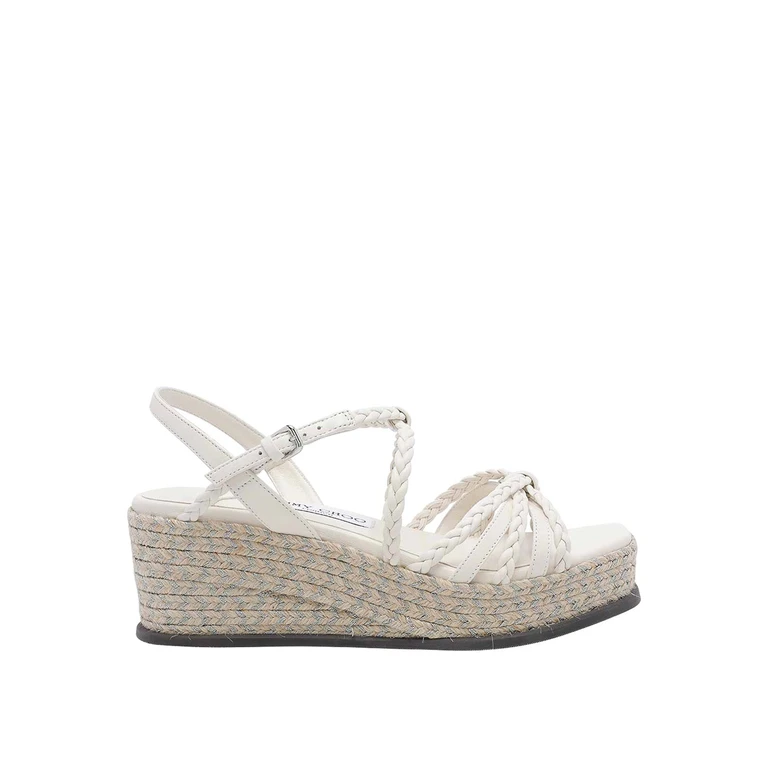 Jimmy Choo Espadrilles - Blanc (NYRA60ZKQLATTENATURAL)