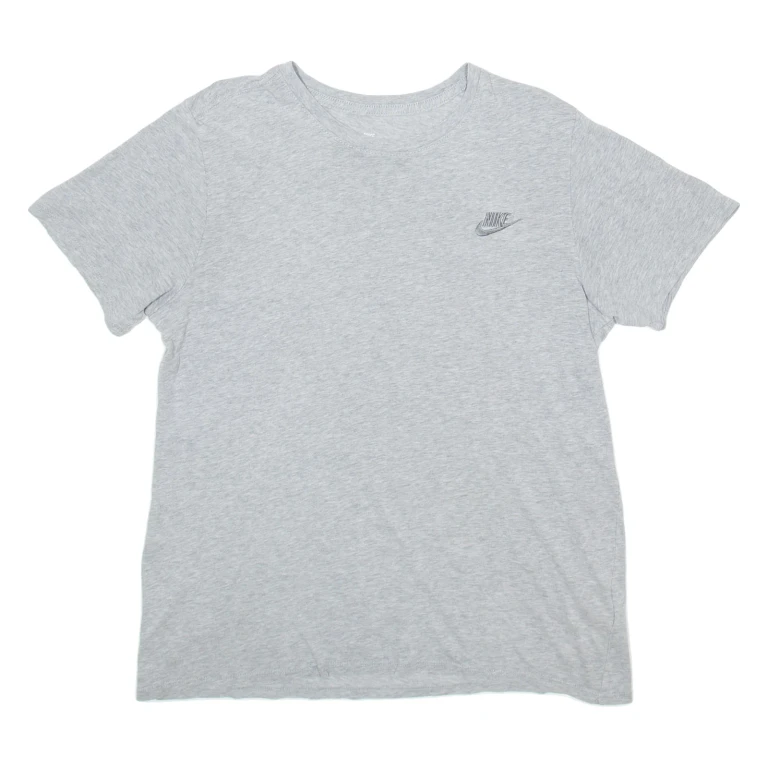 NIKE Mens T-Shirt Grey M (NN1-181124-15536)