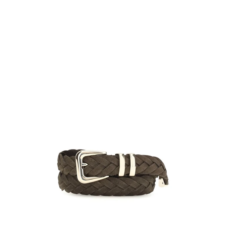 Brown Calf Leather Bos Taurus Regular Belt - Men