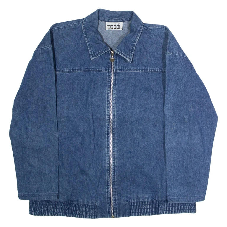 TEDDI Womens Denim Jacket Blue XL
