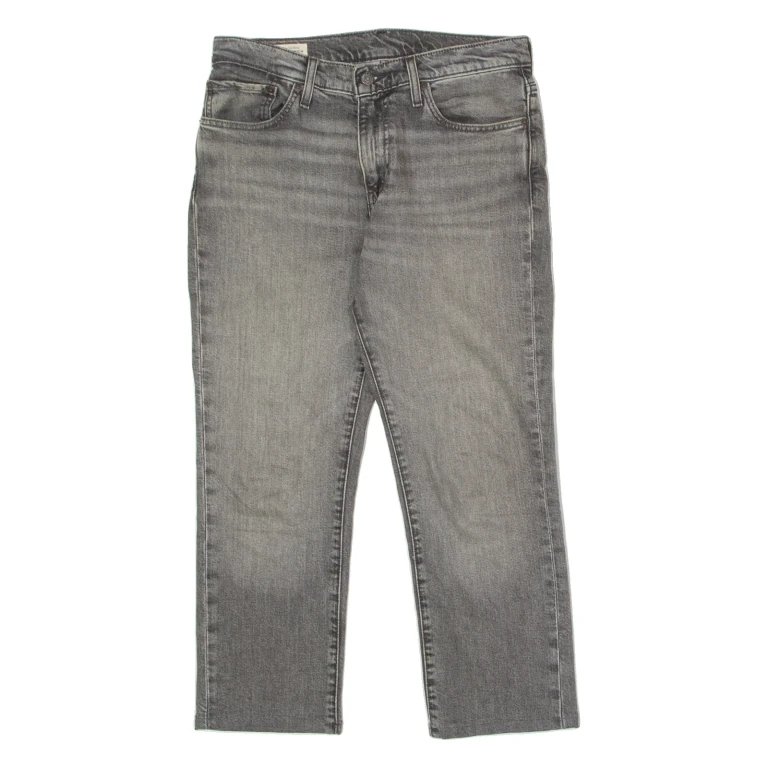 LEVI'S 511 BIG E Jeans Mens Grey Slim Straight Stone Wash W31 L24