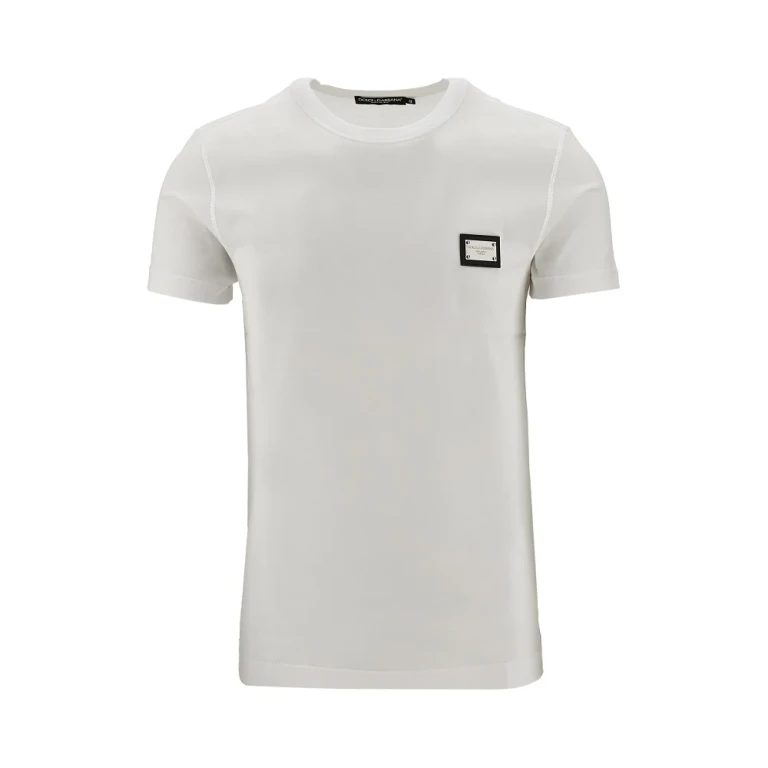 Dolce & Gabbana Logo-Plate T-Shirt für Herren