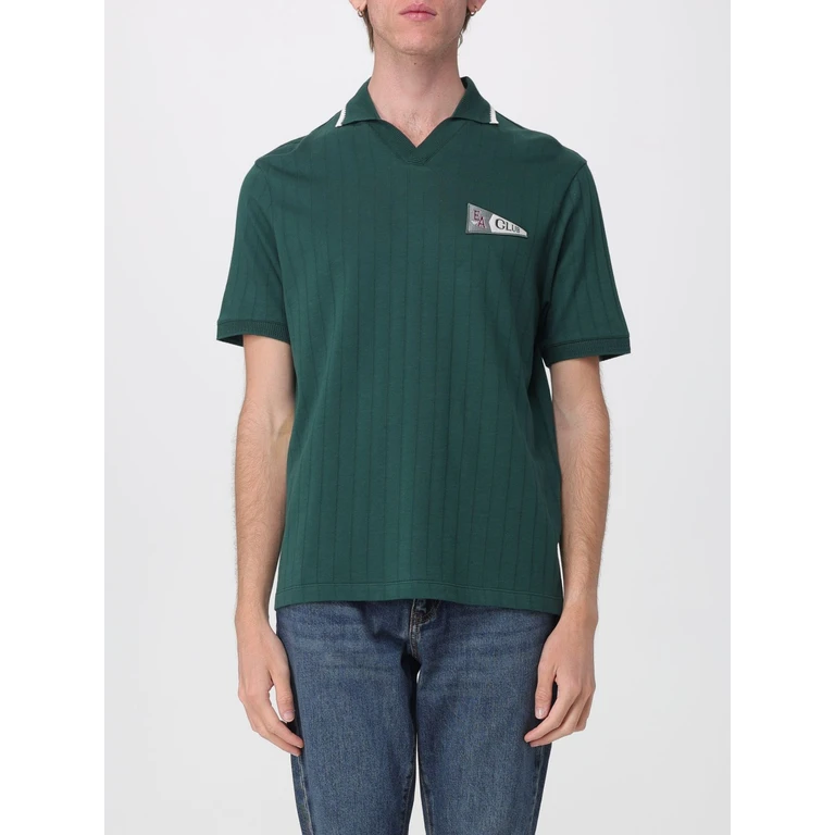 Polo Shirt Men color Green (EM004780AF23047F7166)
