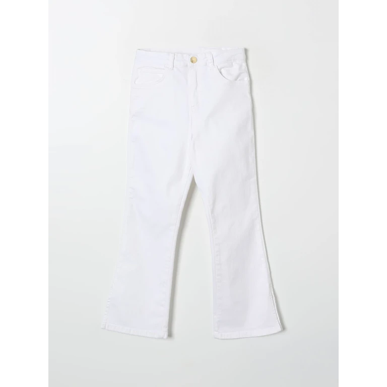 LIU JO Pants Kids color White (GA4033T403310602)