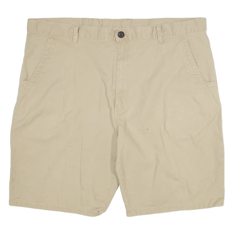 DICKIES Mens Workwear Shorts Beige 2XL W42