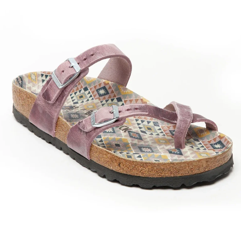Women's Mayari Oiled Leather Lavender Blush Sandals