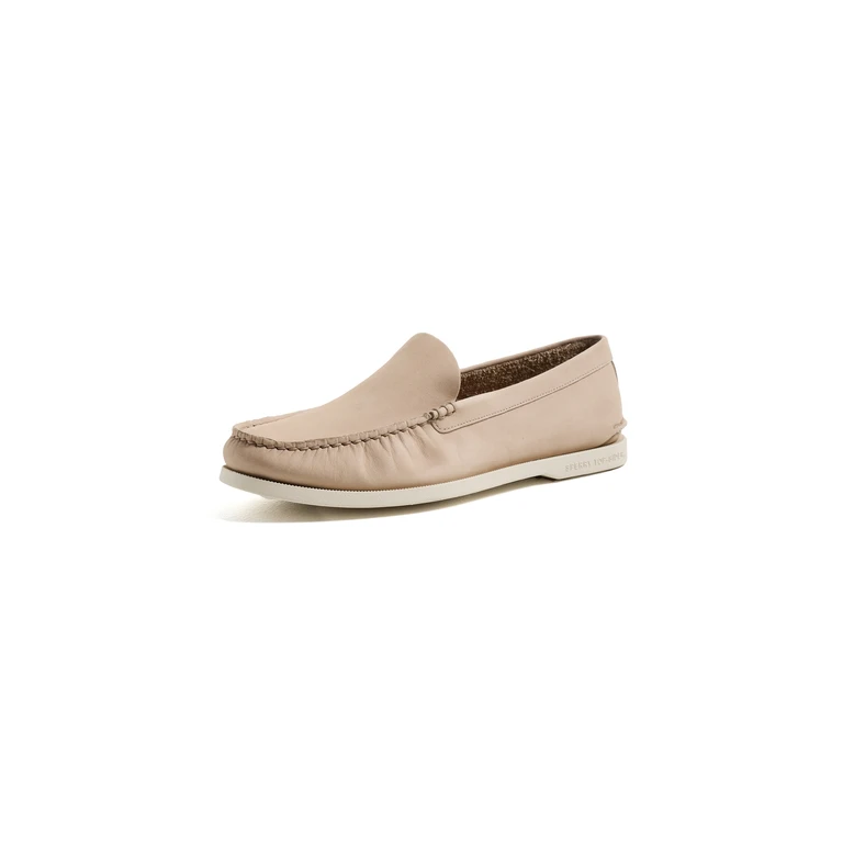 Authentic Original Leather Venetian Loafers Ivory 8
