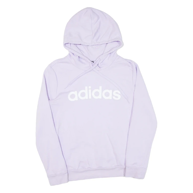 ADIDAS Womens Purple Hoodie M