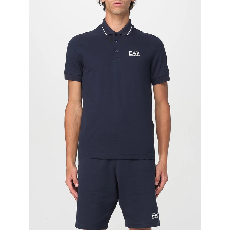 EA7 Polo Shirt Men color Blue (8NPF16PJUVZ1562)