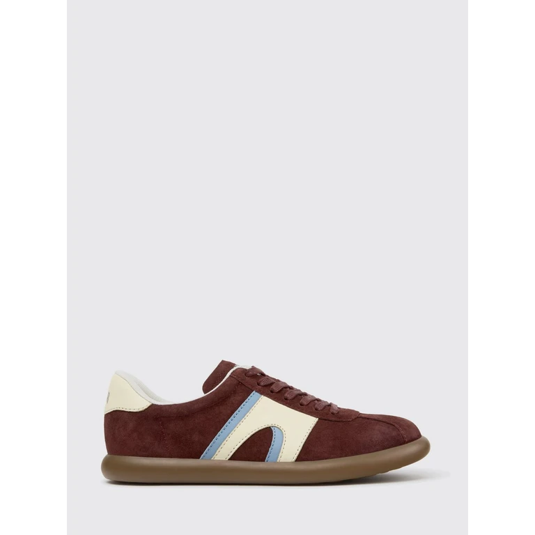 Two-Tone Pelotas Soller Low-Top Sneakers in Smooth and Suede Calfskin (K201608-037PELOTASSOLLER0)