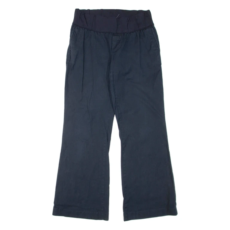 GAP Maternity Womens Trousers Blue Regular Bootcut W28 L30