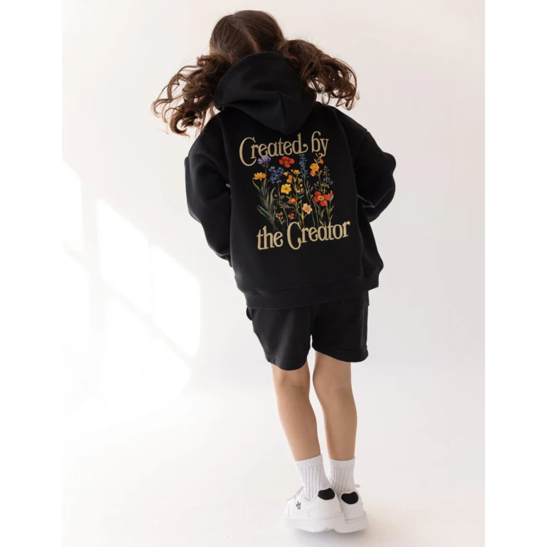 Created by the Creator Kids Hoodie