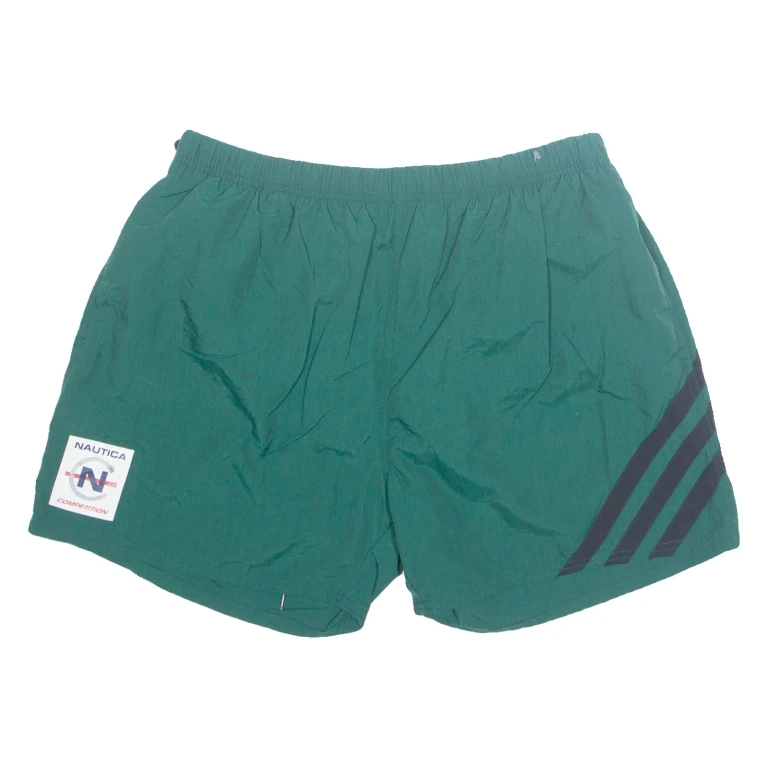 NAUTICA Mesh Lined Mens Swimming Shorts Green XL W32