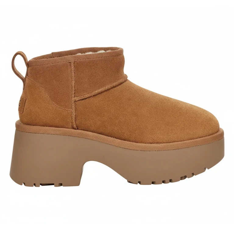 Women's Classic Ultra Mini New Heights Boot 'Chestnut' Boots