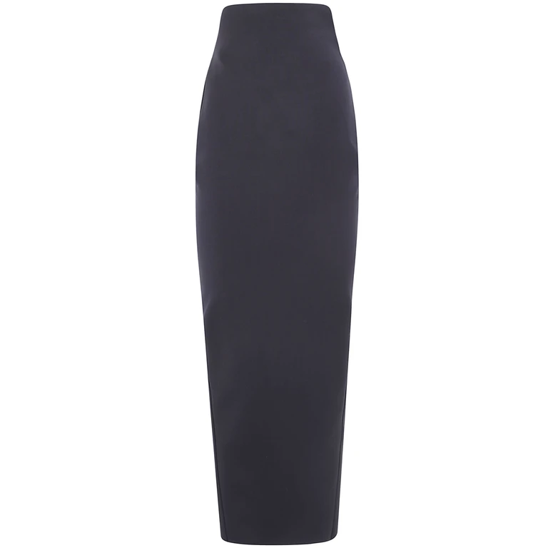 Skirt Wool Black "Dirt Pillar"