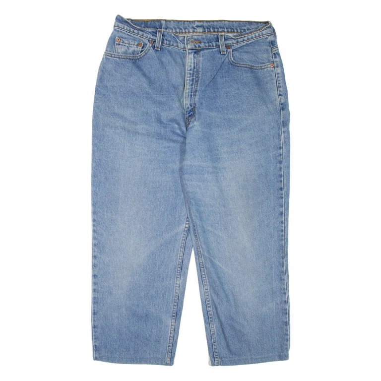 LEVI'S 512 Womens Jeans Blue Slim Straight 90s W32 L23