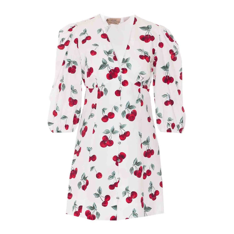 Twinset Robe Courte - Blanc (261TT259213501)