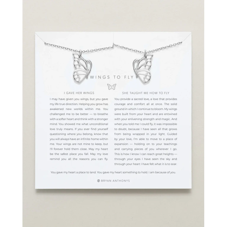 Wings to Fly Necklace Set