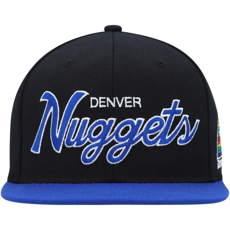 Men's NBA Team Script 2.0 Snapback Hwc Nuggets Snapback Caps