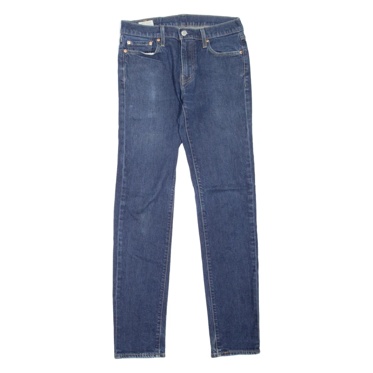 LEVI'S 511 BIG E Jeans Mens Blue Slim Straight W30 L34