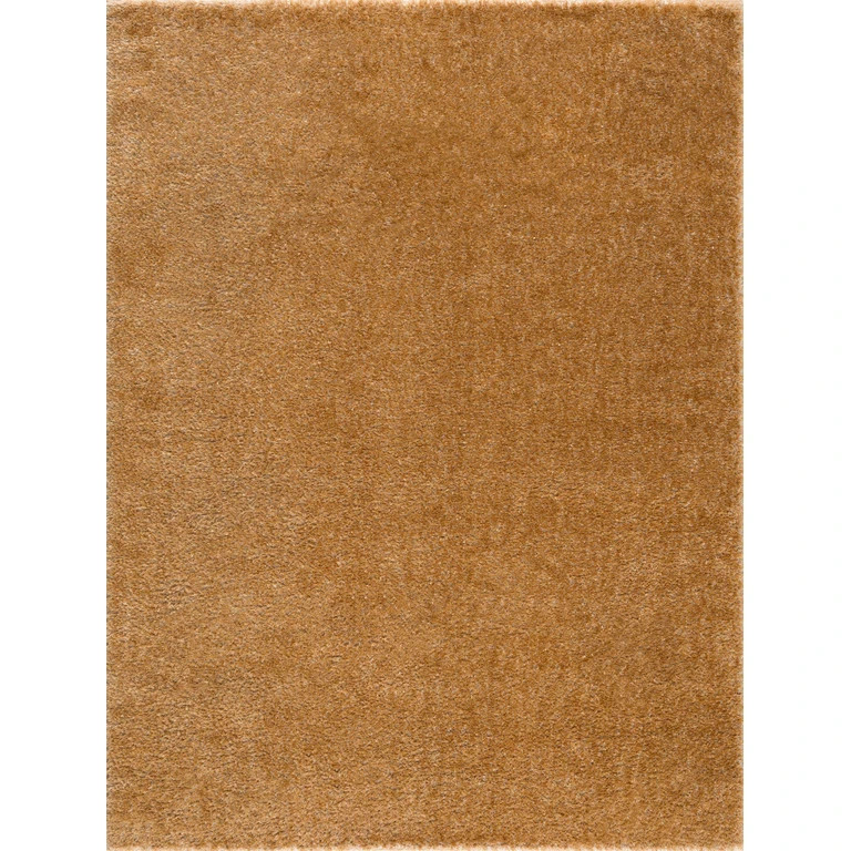 Heavenly Solid Mustard Plush Rug - Clearance