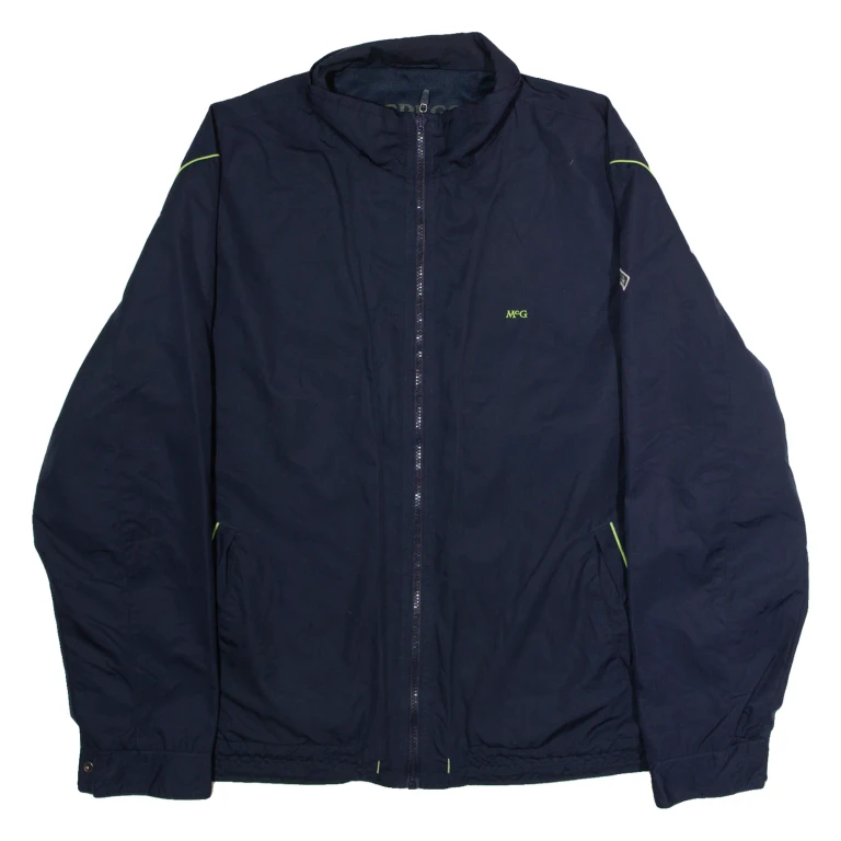 MCGREGOR Mens Windbreaker Jacket Blue 2XL