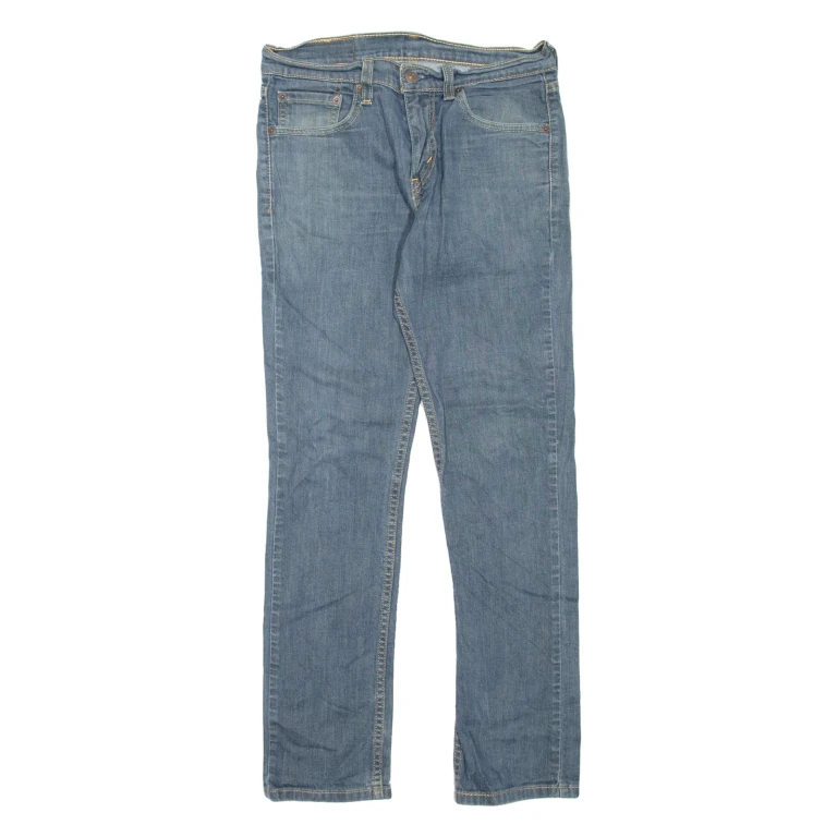 LEVI'S 511 Jeans Mens Blue Slim Straight W29 L30