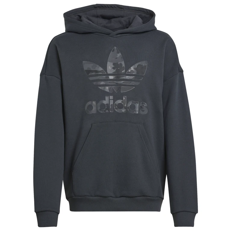 [IY1755] Youth adidas Originals Camo Fleece Hoodie