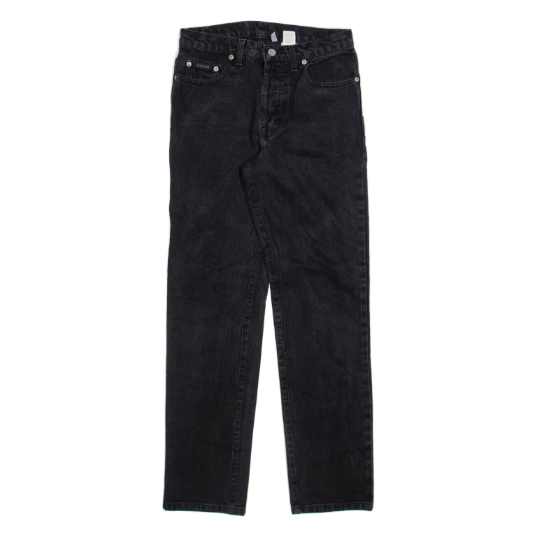 CALVIN KLEIN JEANS Womens Jeans Grey Slim Straight W27 L31