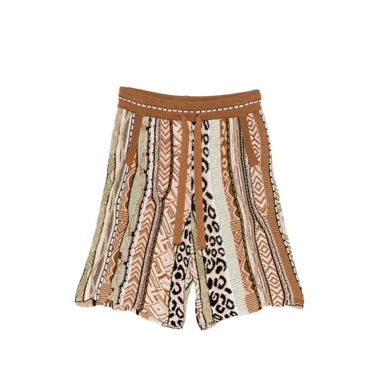 LANEUS Knitted Shorts