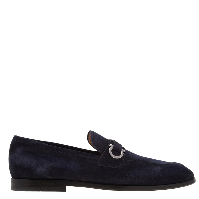 Moccasin With Gancini Ornament, Size 9 E