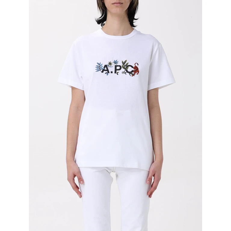 A. P.C. T-Shirt Woman color White (COBQXM26497AAB)