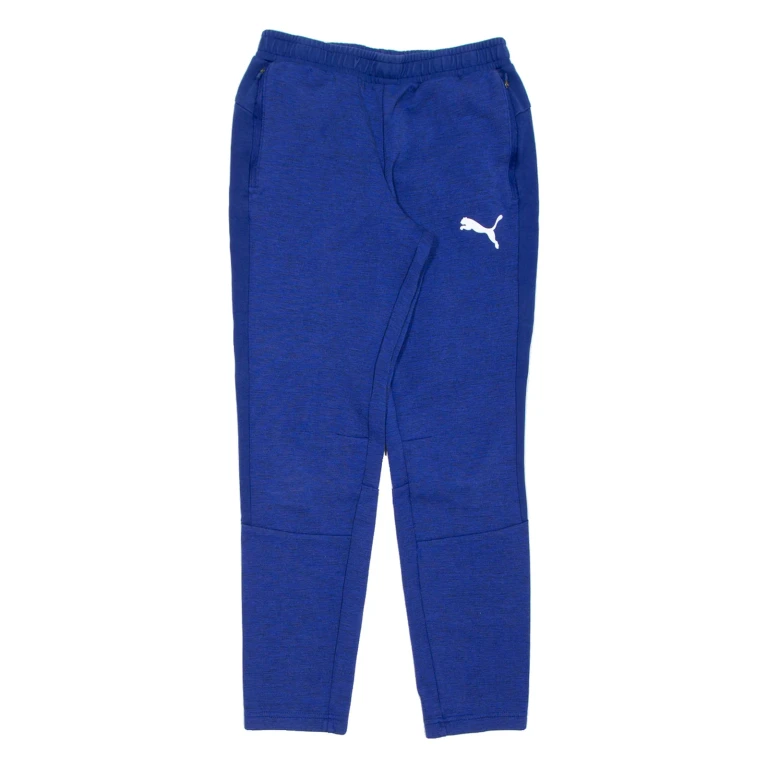 PUMA Mens Joggers Blue Tapered S W28 L28