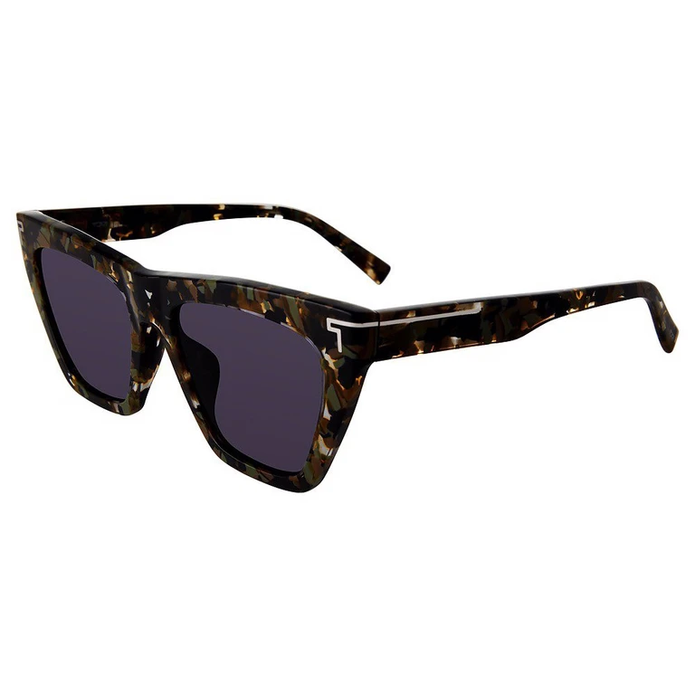 Grey Cat Eye Ladies Sunglasses STU507 0VAU 55