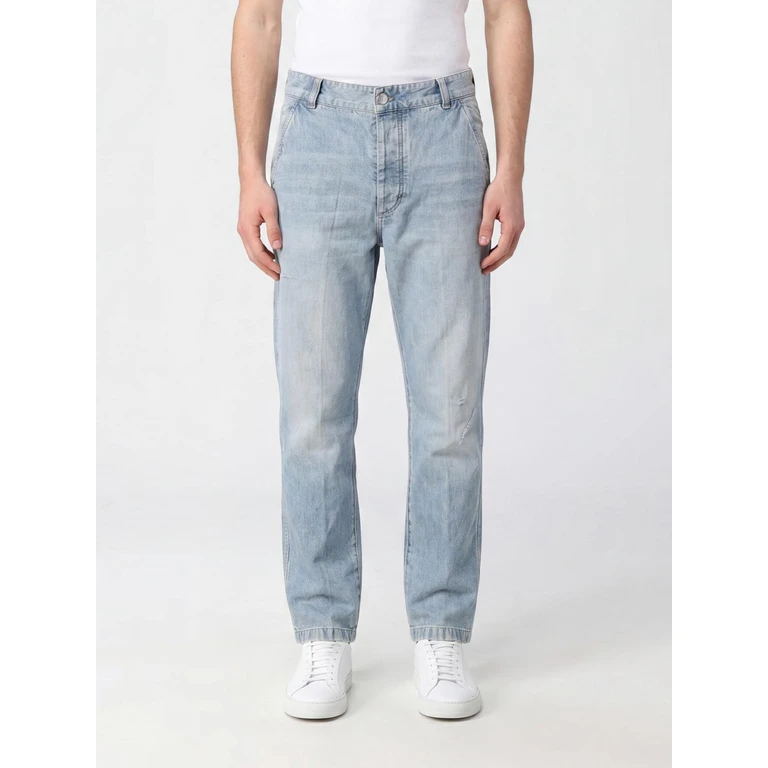 Toledo Tapered Fit Jeans in Organic Cotton Denim (C3181113M4ZLBL)